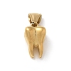 304 Stainless Steel Pendants STAS-G346-08G-1