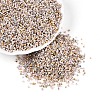 Spray Painted Picasso Cylinder Glass Seed Beads GLAA-T028-12A-05-1