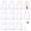 15Pcs Valentine's Day PVC Plastic Gift Bags ABAG-UN0001-09-1