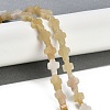 Natural Topaz Jade Beads Strands G-I369-A10-01-2