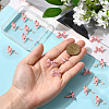 32Pcs Alloy Stud Earring Findings FIND-BBC0005-28B-3
