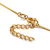 304 Stainless Steel Serpentine Chain Bracelets BJEW-H608-01G-R-4