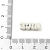 Spray Painted Alloy Beads PALLOY-S038-11B-3