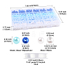 100Pcs 4 Colors Spray Painted ABS Plastic Imitation Pearl Beads OACR-FS0002-09B-4