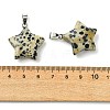 Natural Dalmatian Jasper Pendants GG-K002-10E-3