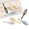 Biyun 10Pcs 5 Colors 304 Stainless Steel Pendants FIND-BY0001-02-4