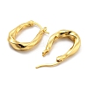 Twist Oval Hoop Earrings EJEW-G355-17G-2