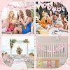 1Pc Polyester Bowknot Hanging Banners FEPA-CP0001-03-5