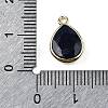Natural Dyed Lapis Lazuli Faceted Pendants G-U019-05G-07-3