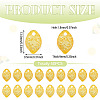 50Pcs Transparent Acrylic Beads TACR-TADJ0001-01A-3