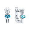 Rabbit Rhodium Plated 925 Sterling Silver Micro Pave Cubic Zirconia Jewelry Set SA3308-3-5