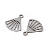 Non-Tarnish 304 Stainless Steel Pendants X-STAS-E186-02P-2