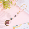 1Pc Hollow Moon Zinc Alloy Pendant Decoration HJEW-BM0001-59-4
