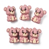 6Pcs Silicone Beads SIL-YW0002-14C-1