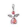 7Pcs 7 Colors Angel Acrylic Pendant Decorations X1-HJEW-JM01736-01-4