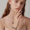 2 Strands Natural Lava Rock Beads Strands G-NB0002-19-5