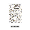 Laser Nail Art Stickers Decals MRMJ-R126-L039-2