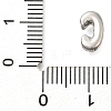 304 Stainless Steel Slide Charms STAS-B075-37P-C-3