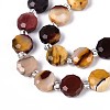 Natural Mookaite Beads Strands G-B153-B19-3