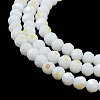 Opaque Glass Beads Strands EGLA-A035-P4mm-L01-3