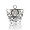 Scarf Pendant Making Tibetan Style Alloy Tube Bails PALLOY-J080-01AS-1