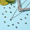 20Pcs 303 Stainless Steel Rhinestone Charms STAS-YW0001-17-3