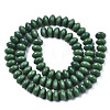 Opaque Solid Color Glass Beads Strands X-GLAA-R217-02-A04-2