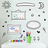 2Pcs PVC Wall Stickers DIY-WH0228-362-4