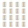 SUPERFINDINGS 16Pcs Zinc Alloy Rhinestone Bikini Clips FIND-FH0007-22-1