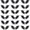 Gorgecraft 40Pcs 2 Style Demon Wing PU Leather Ornament Accessories FIND-GF0005-93C-1