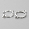 Zinc Alloy Open Back Bezel Connector Charms FIND-WH0139-69C-S-2