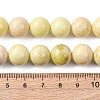 Natural Lemon Jade Beads Strands G-H343-D01-12mm-A-5
