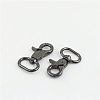 Alloy Swivel Clasps PURS-PW0005-097B-1