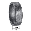 Titanium Steel Finger Rings for Men WGDF4AB-34-2