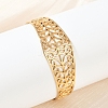 304 Stainless Steel Cuff Bangles for Women BJEW-U045-04G-3