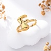 304 Stainless Steel Open Cuff Rings for Women RJEW-M060-01G-06-1