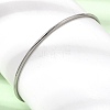 2MM 304 Stainless Steel Bangles for Women SA-CBA37BC-23C-P-1