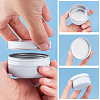 Round Aluminium Tin Cans CON-WH0079-13B-3