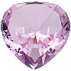 K9 Glass Rhinestone Heart Ornaments DJEW-WH20001-06B-1