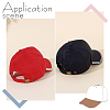 WADORN 30 Sets 3 Colors Iron Baseball Hat Cap Buckle Strap Clasp Clip Kit FIND-WR0011-14-6