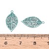 Spray Painted Hollow 430 Stainless Steel Pendants STAS-N121-07C-3