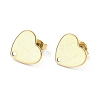Ion Plating(IP) 304 Stainless Steel Stud Earring Findings LS-STAS-I183-07B-07G-2