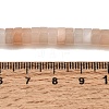 Natural Peach Moonstone Beads Strands GG-CBA8682-B07-5