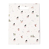 Christmas Themed Pattern Rectangle Kraft Paper Flip Bags CARB-L008-02L-03-4