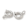 Brass Spring Ring Clasps X-KK-P249-08A-P-2