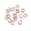 304 Stainless Steel Jump Rings STAS-O107-06RG-H-1