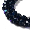 Opaque Glass Beads Strands EGLA-A035-P6mm-L35-3