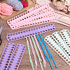 9Pcs 9 Styles Plastic Embroidery Thread Plate DIY-FG0007-69-3