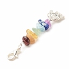Chakra Theme Natural Gemstone Pendant Decorations LS-X1-HJEW-JM00645-04-3