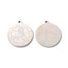 Non-Tarnish 304 Stainless Steel Pendants LS-STAS-A074-03J-P-1